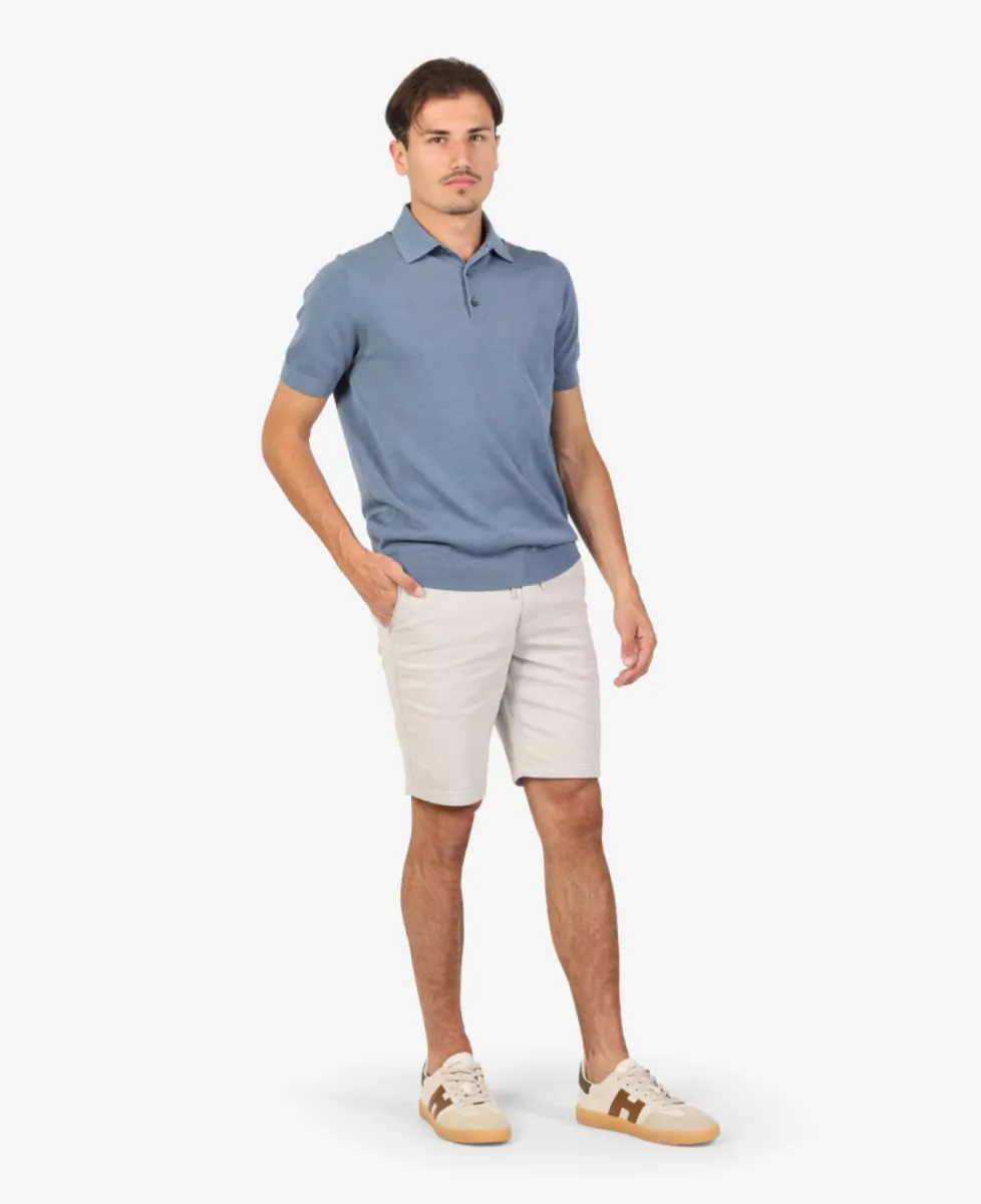 Seven Dials Polo - Middelblauw 2 Seven Dials Seven Dials Polo - Middelblauw
