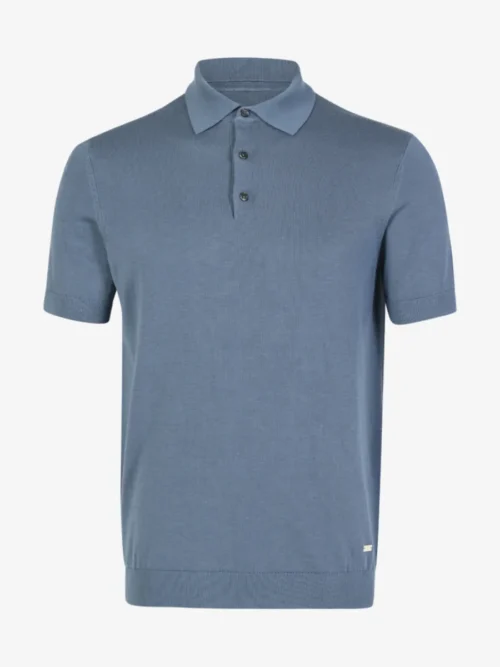 Seven Dials Seven Dials Polo - Middelblauw