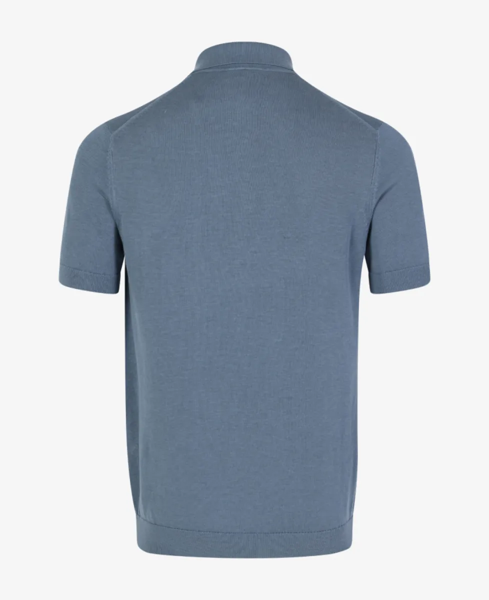 Seven Dials Polo - Middelblauw 7 Seven Dials Seven Dials Polo - Middelblauw