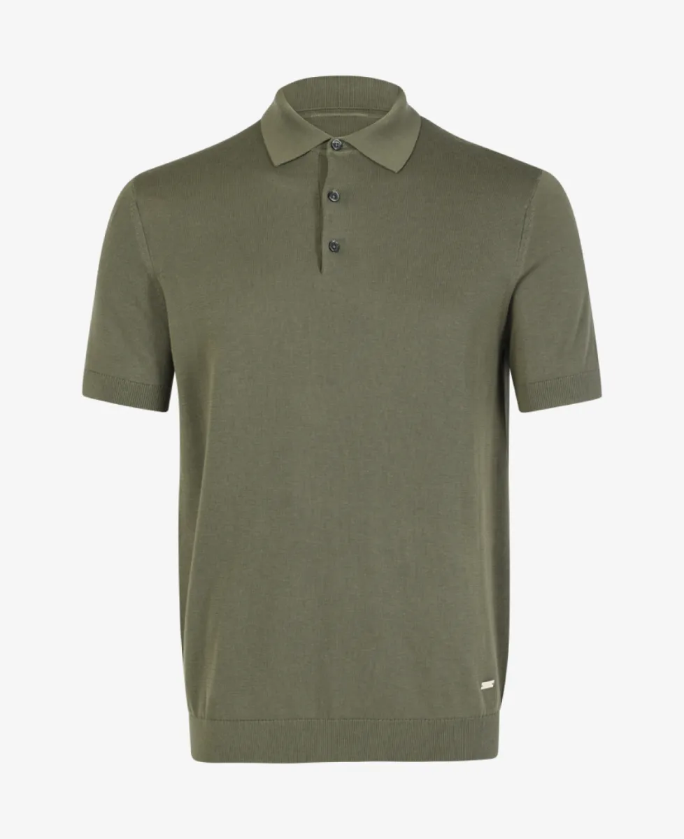 Seven Dials Polo - Middelgroen 1 Seven Dials Seven Dials Polo - Middelgroen