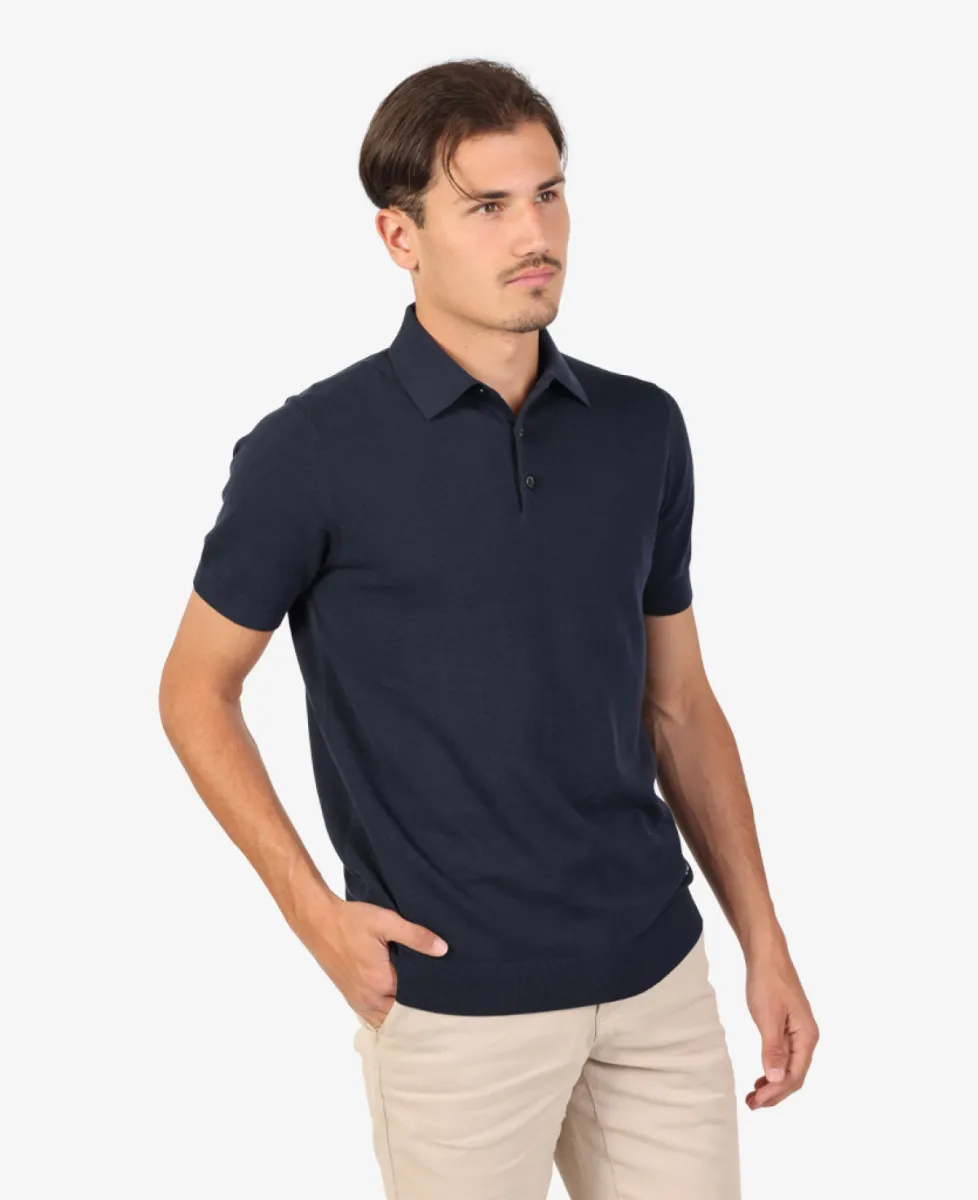 Seven Dials Polo - Navy 3 Seven Dials Seven Dials Polo - Navy