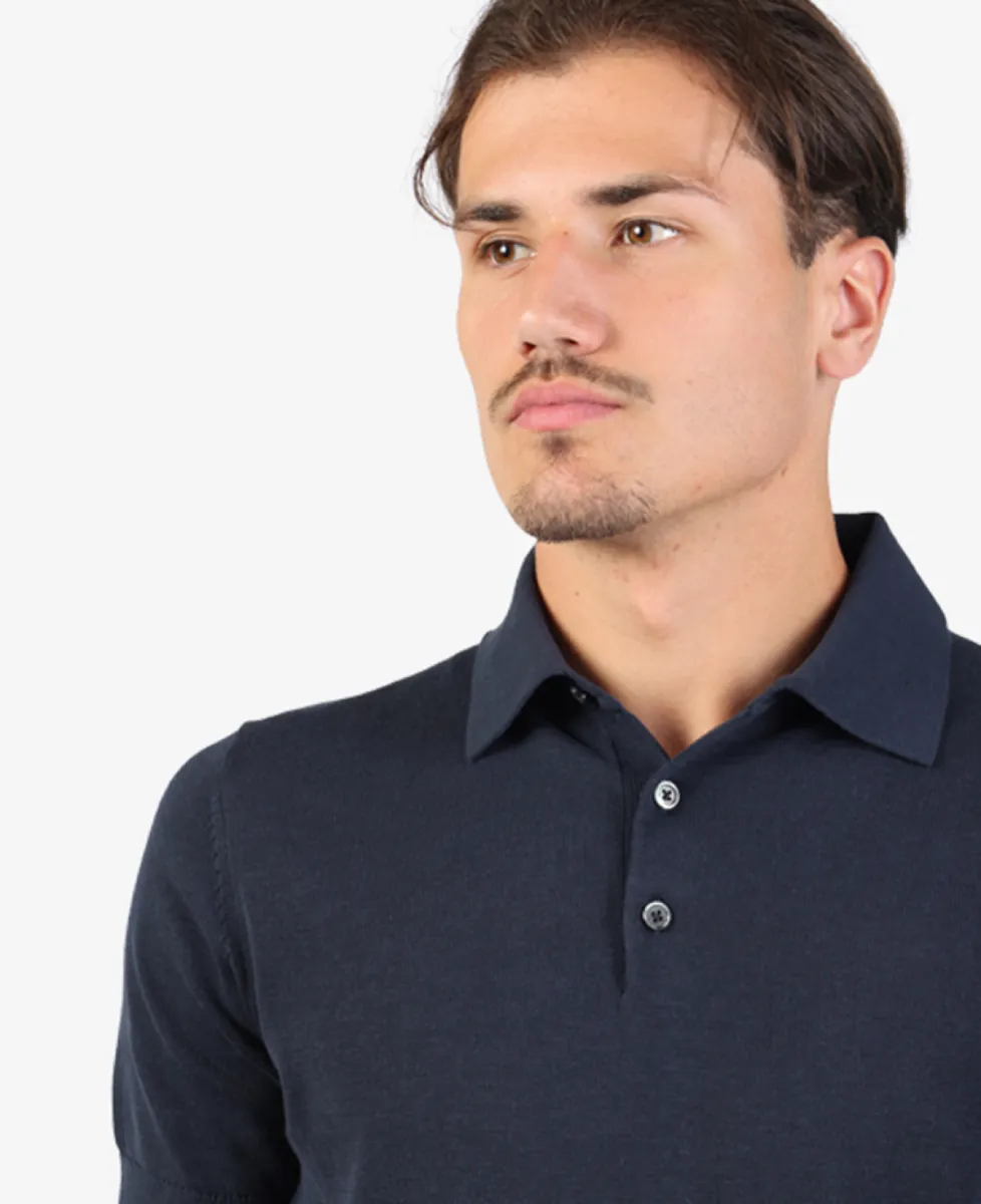 Seven Dials Polo - Navy 4 Seven Dials Seven Dials Polo - Navy