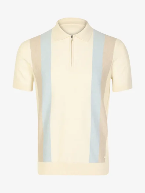 Seven Dials Seven Dials Polo Gebreid - Ecru