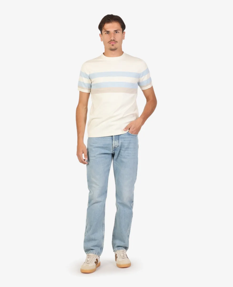 Seven Dials T-shirt gebreid - Ecru 2 Seven Dials Seven Dials T-shirt gebreid - Ecru