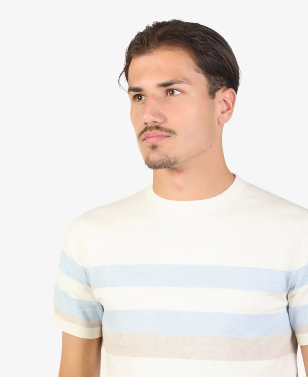 Seven Dials T-shirt gebreid - Ecru 4 Seven Dials Seven Dials T-shirt gebreid - Ecru