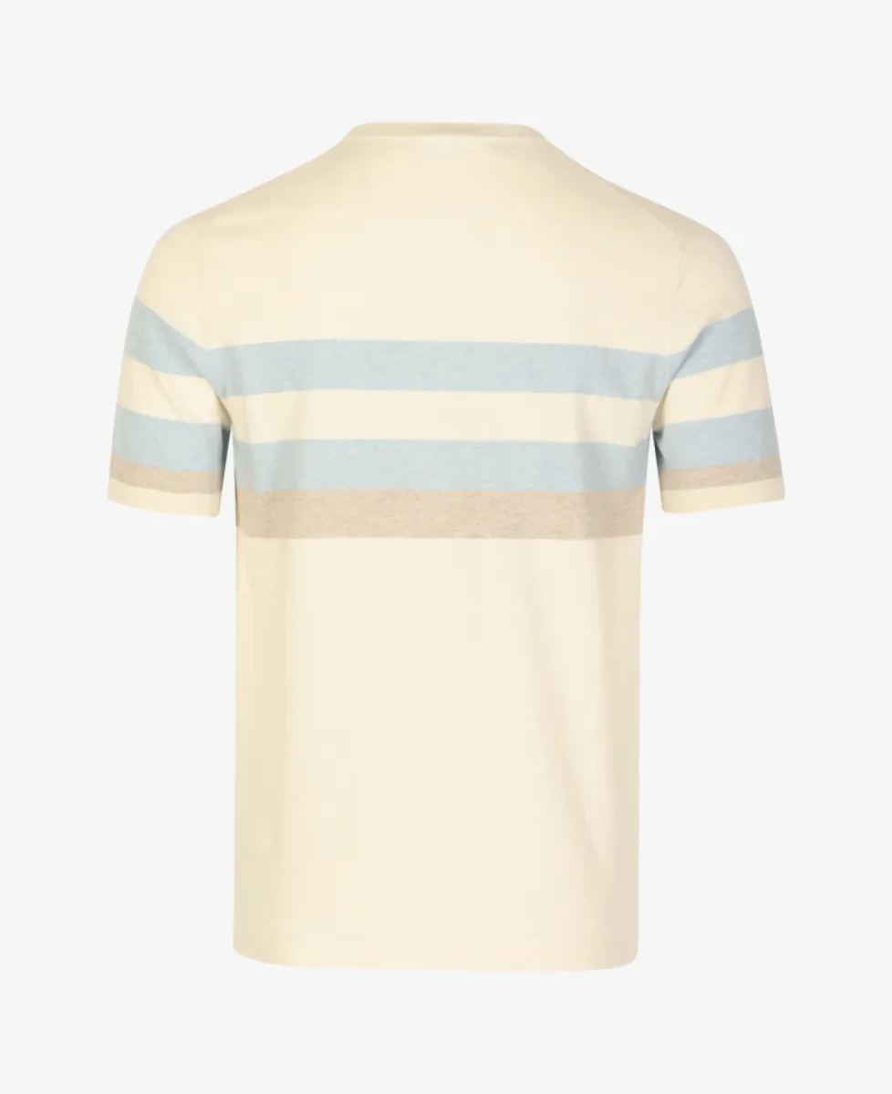 Seven Dials T-shirt gebreid - Ecru 7 Seven Dials Seven Dials T-shirt gebreid - Ecru