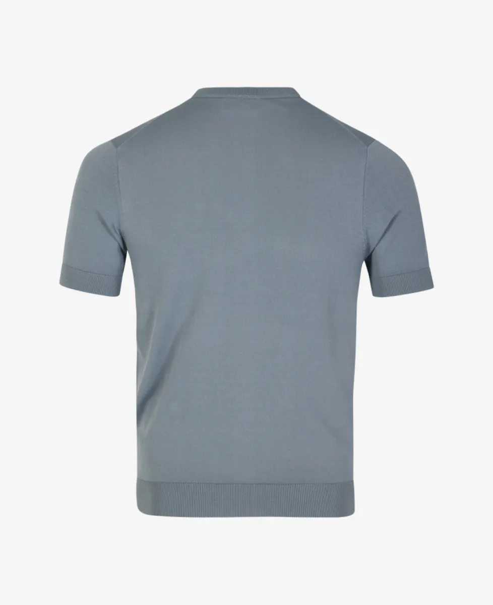 Seven Dials T-shirt - Middelblauw 7 Seven Dials Seven Dials T-shirt - Middelblauw