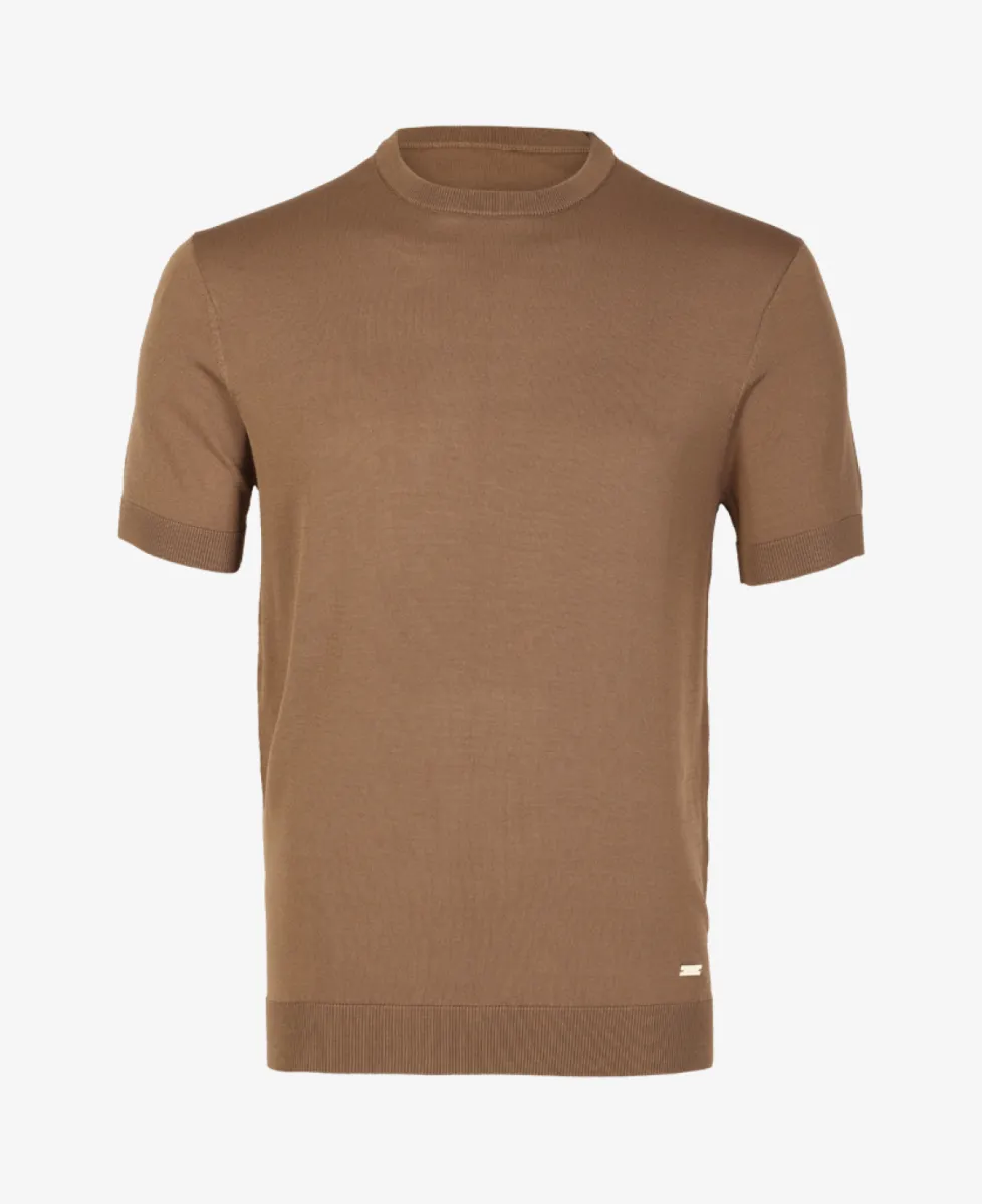 Seven Dials T-shirt - Middelbruin 1 Seven Dials Seven Dials T-shirt - Middelbruin