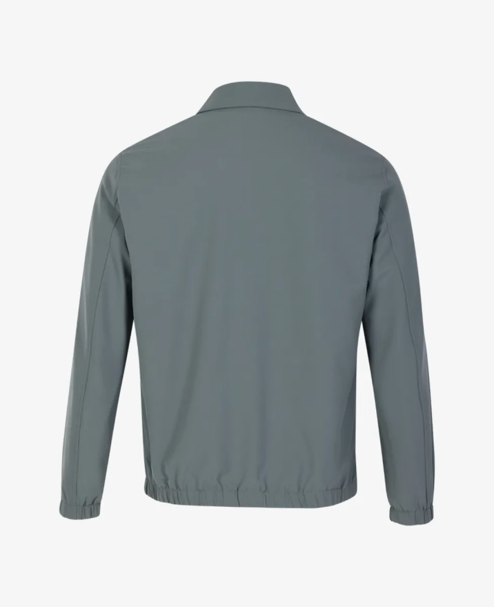 Seven Dials Jeresy Shirt Jacket - Middelgrijs 8 Seven Dials Seven Dials Jeresy Shirt Jacket - Middelgrijs
