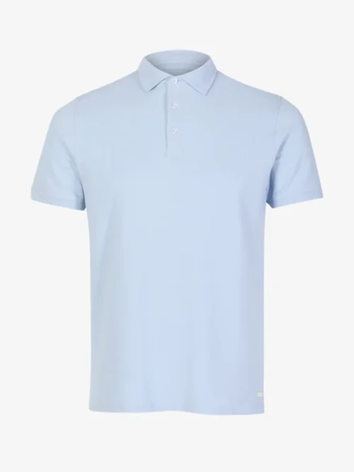 Seven Dials Seven Dials Polo Pique - Lichtblauw