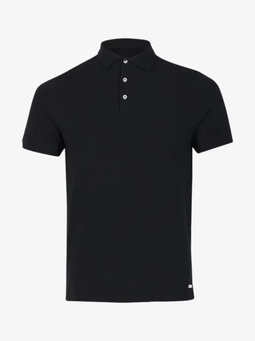 Seven Dials Seven Dials Polo Pique - Zwart