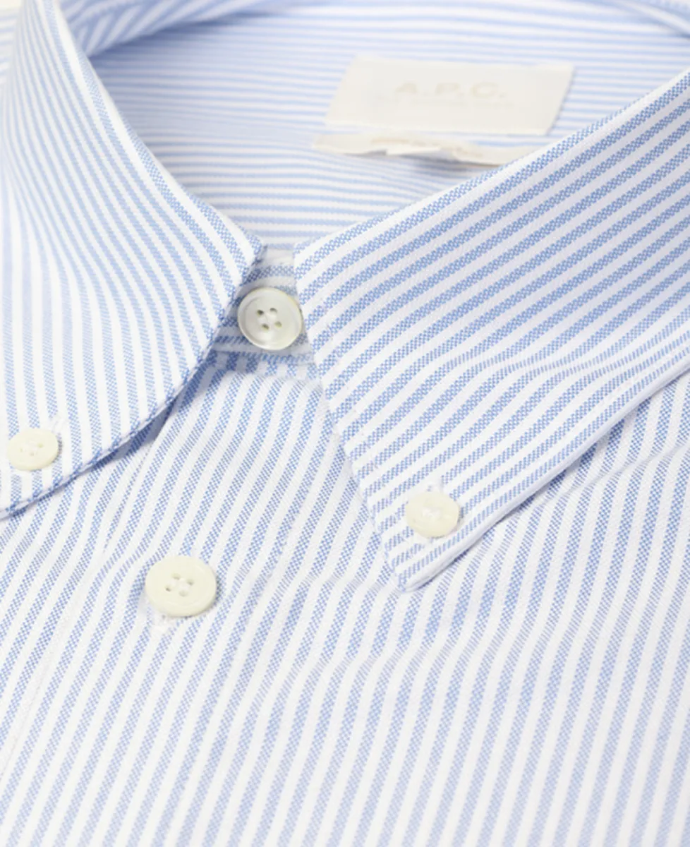 A.P.C. Chemise New Greg - Lichtblauw 5 A.P.C. A.P.C. Chemise New Greg - Lichtblauw
