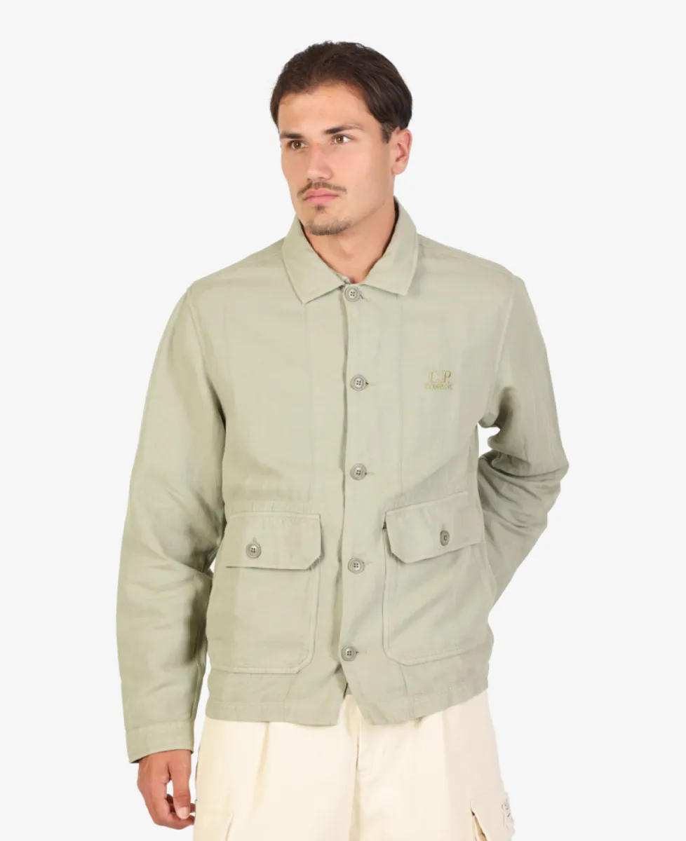 C.P. Company Overshirt - Lichtgroen 3 C.P. Company C.P. Company Overshirt - Lichtgroen
