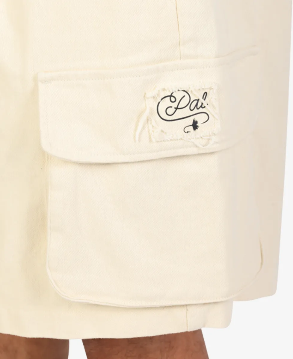 PAL Sporting Goods Amago Cargo Short - Ecru 4 PAL Sporting Goods PAL Sporting Goods Amago Cargo Short - Ecru