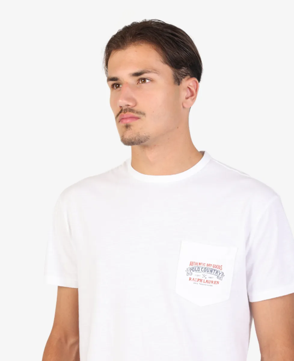 Ralph Lauren T-shirt Vintage - Wit 4 Ralph Lauren Ralph Lauren T-shirt Vintage - Wit