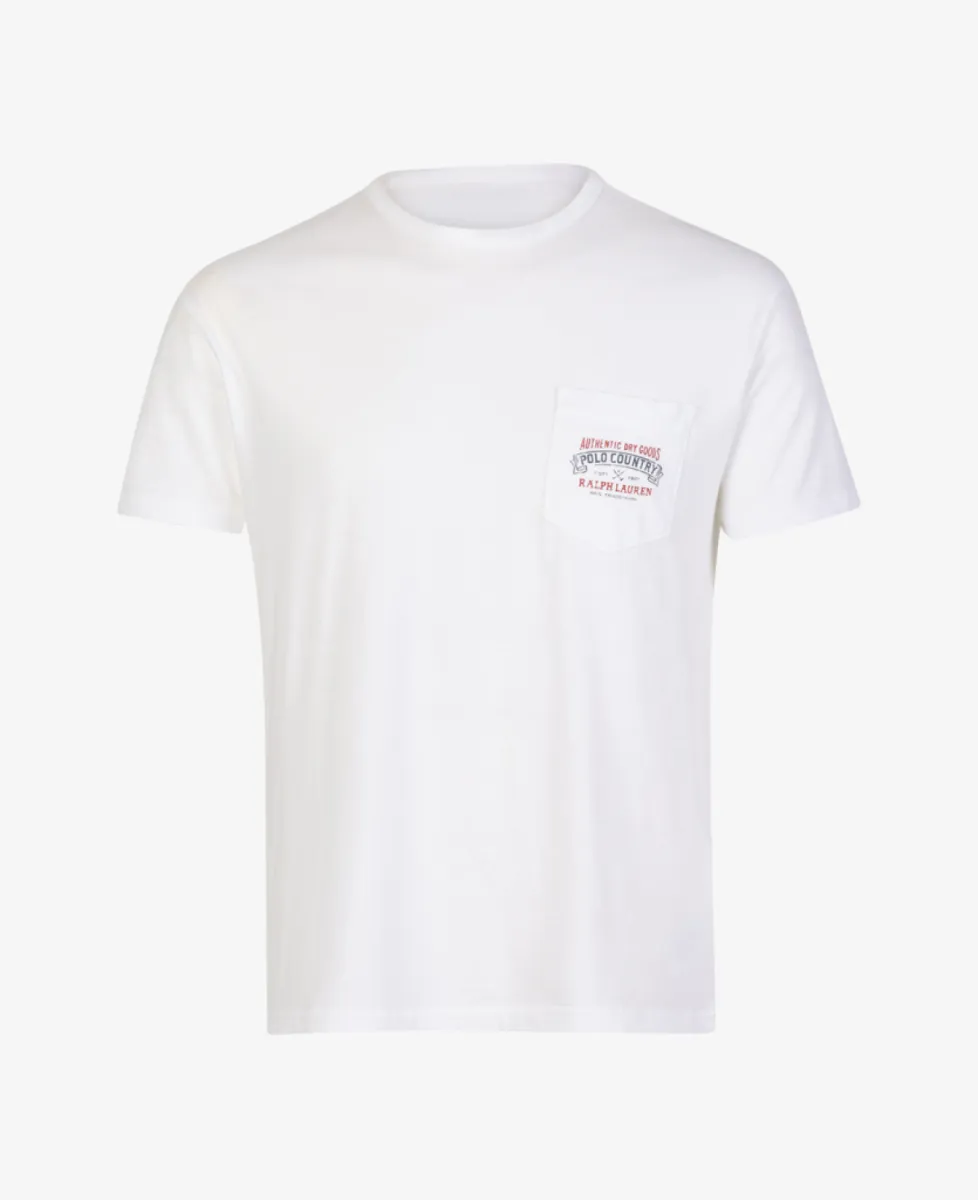 Ralph Lauren T-shirt Vintage - Wit 1 Ralph Lauren Ralph Lauren T-shirt Vintage - Wit