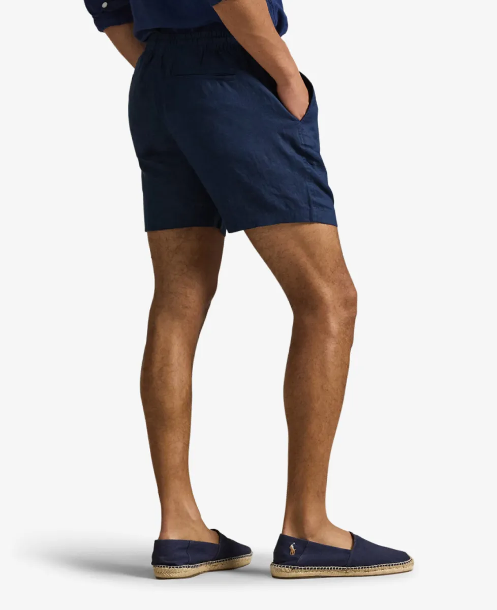 Ralph Lauren Short Linnen - Navy 5 Ralph Lauren Ralph Lauren Short Linnen - Navy
