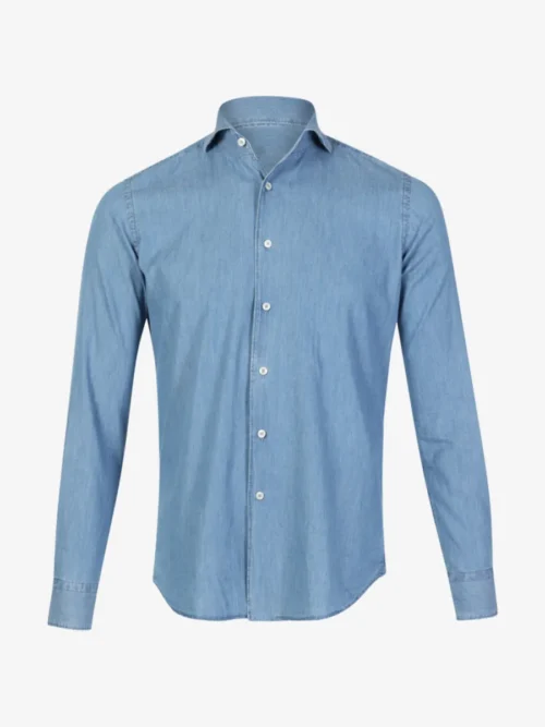 Xacus Xacus Jeans shirt - Denimblauw