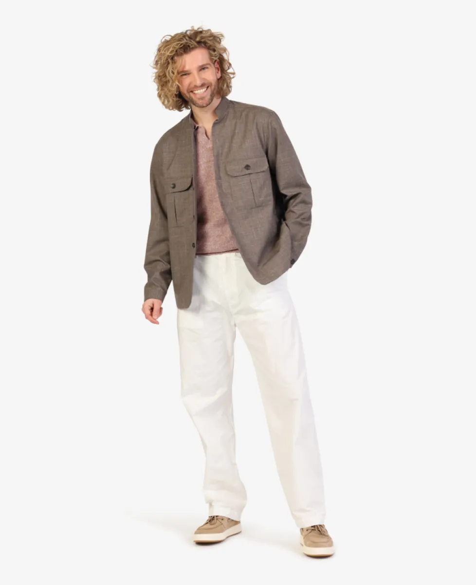 Xacus Overshirt - Taupe 6 Xacus Xacus Overshirt - Taupe