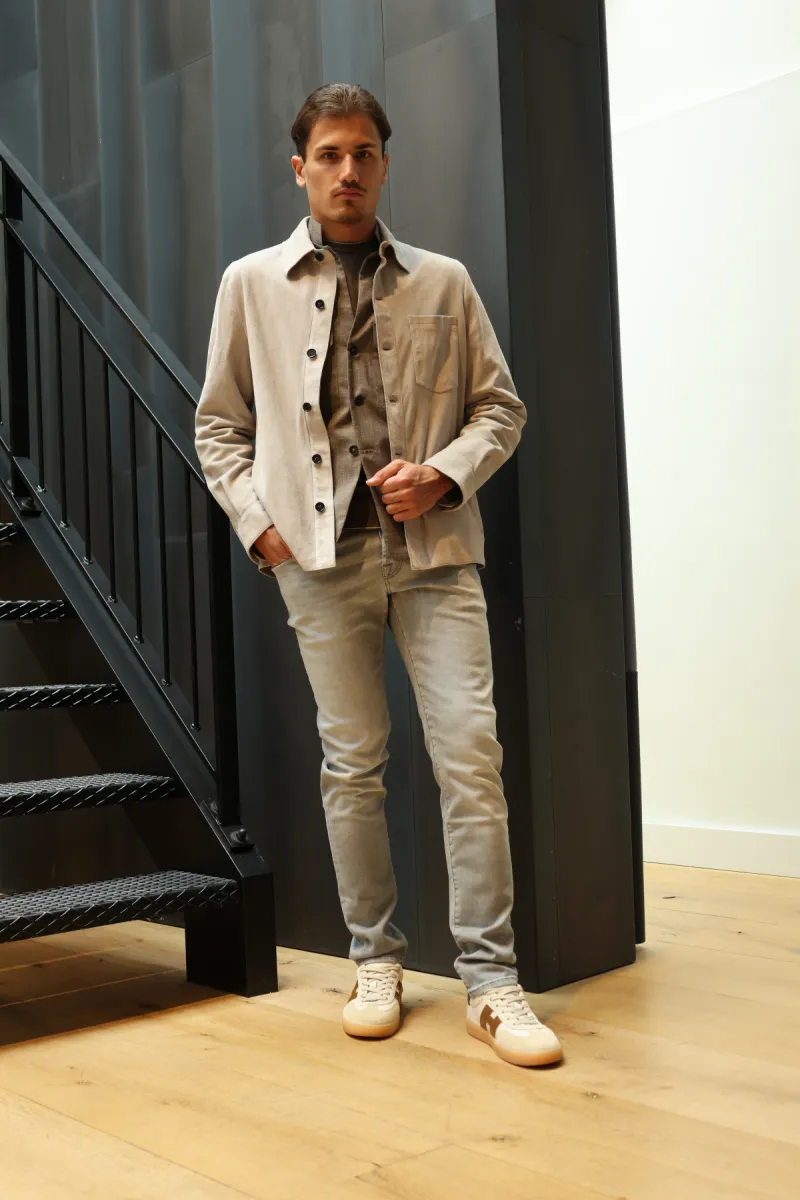 Xacus Overshirt - Taupe 9 Xacus Xacus Overshirt - Taupe