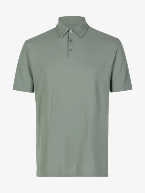 Zanone Zanone polo & tshirt Zg380 815109 Groen