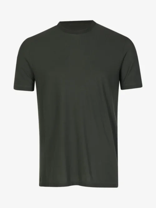 Zanone Zanone Ice Cotton T-shirt - Donkergroen