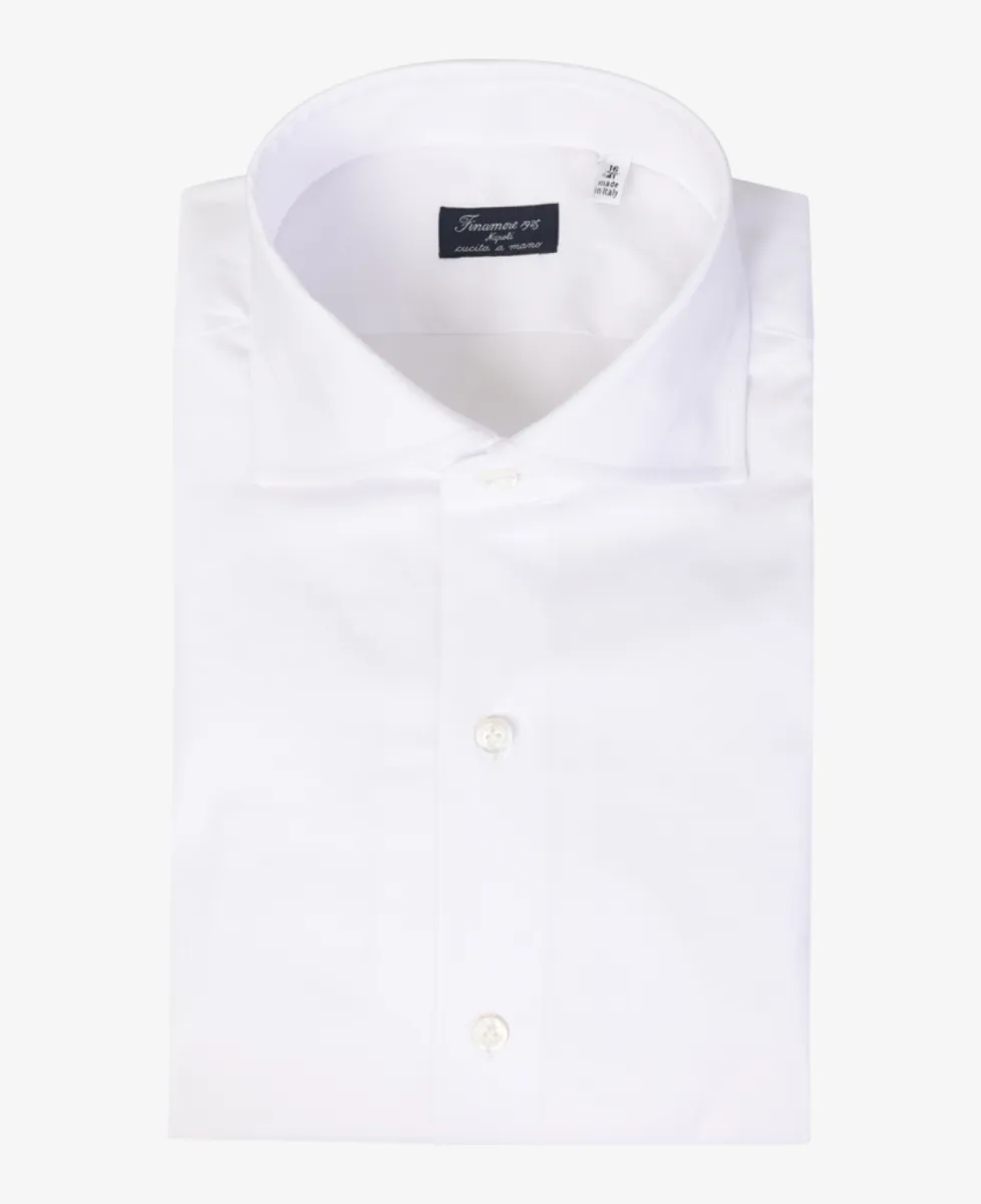 Finamore shirt stretch - Wit 3 Finamore Finamore shirt stretch - Wit