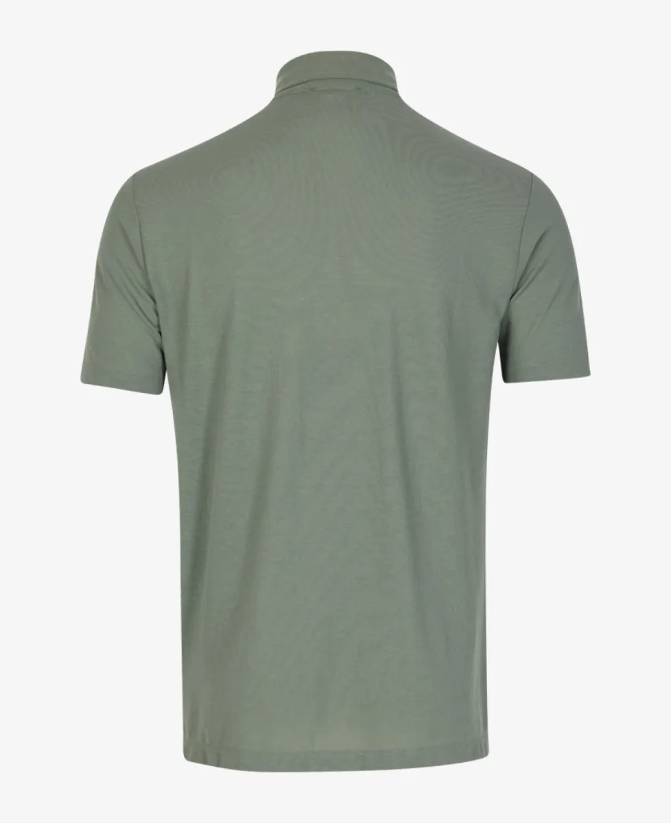 Zanone Ice Cotton Polo - Lichtgroen 2 Zanone Zanone Ice Cotton Polo - Lichtgroen