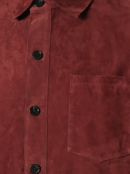 Arma Arma Overshirt Suede - Shiraz