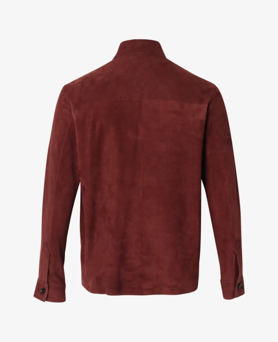 Arma Overshirt Suede - Shiraz 4 Arma Arma Overshirt Suede - Shiraz