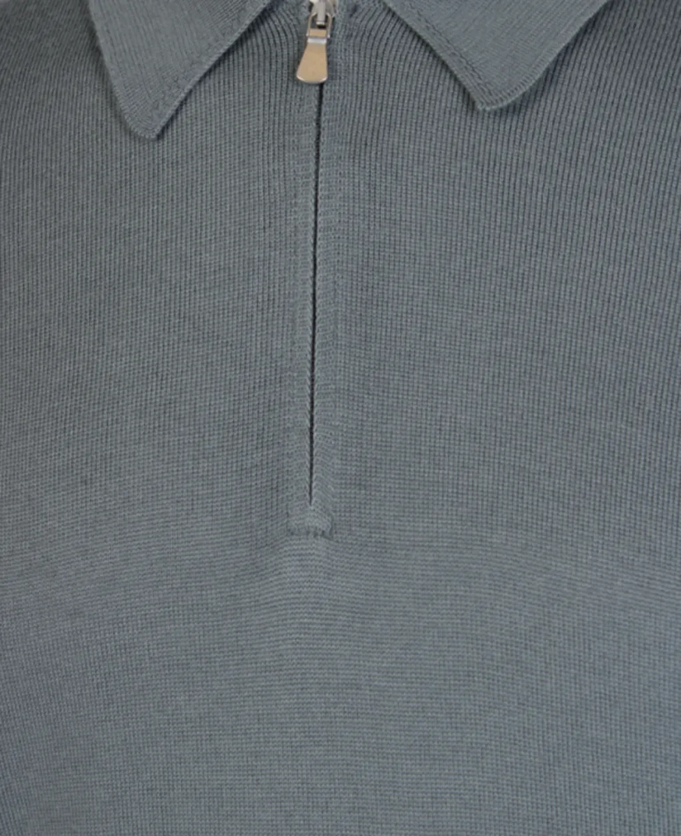 Gran Sasso Polo Zip - 478 2 Gran Sasso Gran Sasso Polo Zip - 478