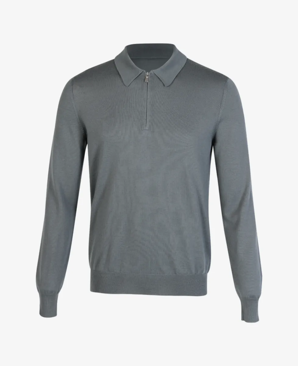 Gran Sasso Polo Zip - 478 1 Gran Sasso Gran Sasso Polo Zip - 478