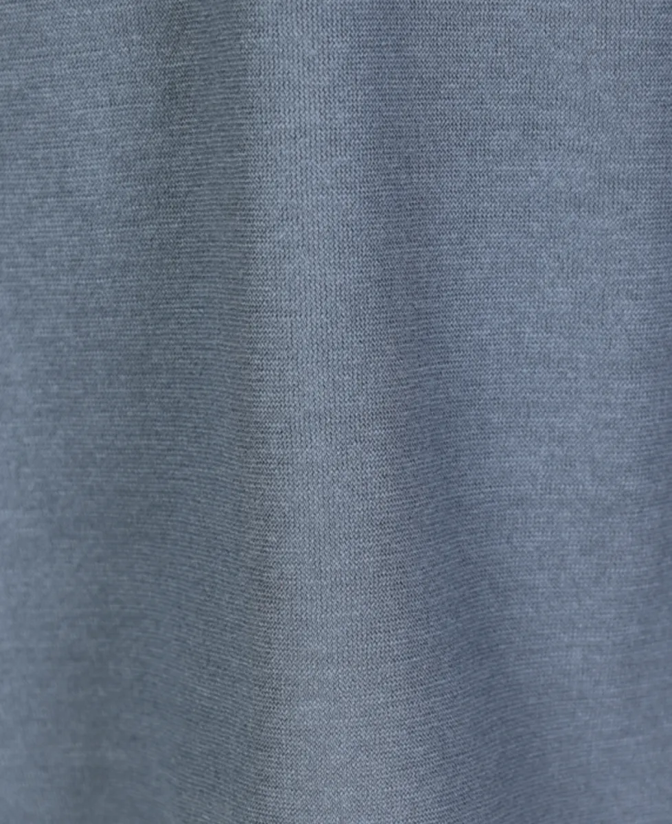 Zanone Ice Cotton T-shirt - Denimblauw 4 Zanone Zanone Ice Cotton T-shirt - Denimblauw