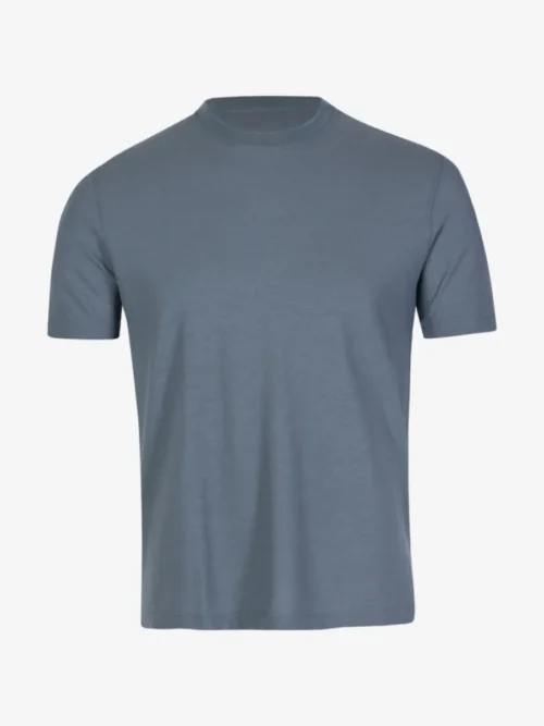 Zanone Zanone Ice Cotton T-shirt - Denimblauw