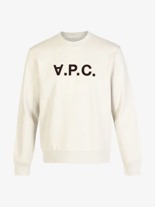 A.P.C. A.P.C. Sweater Crewneck - Ecru Chine