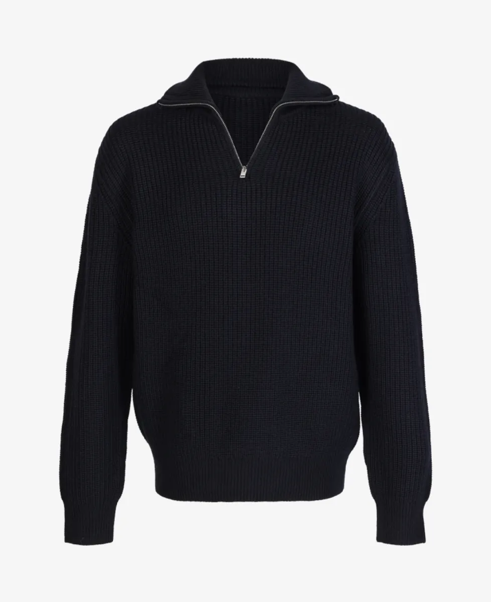 A.P.C. Halfzip - Navy 1 A.P.C. A.P.C. Halfzip - Navy