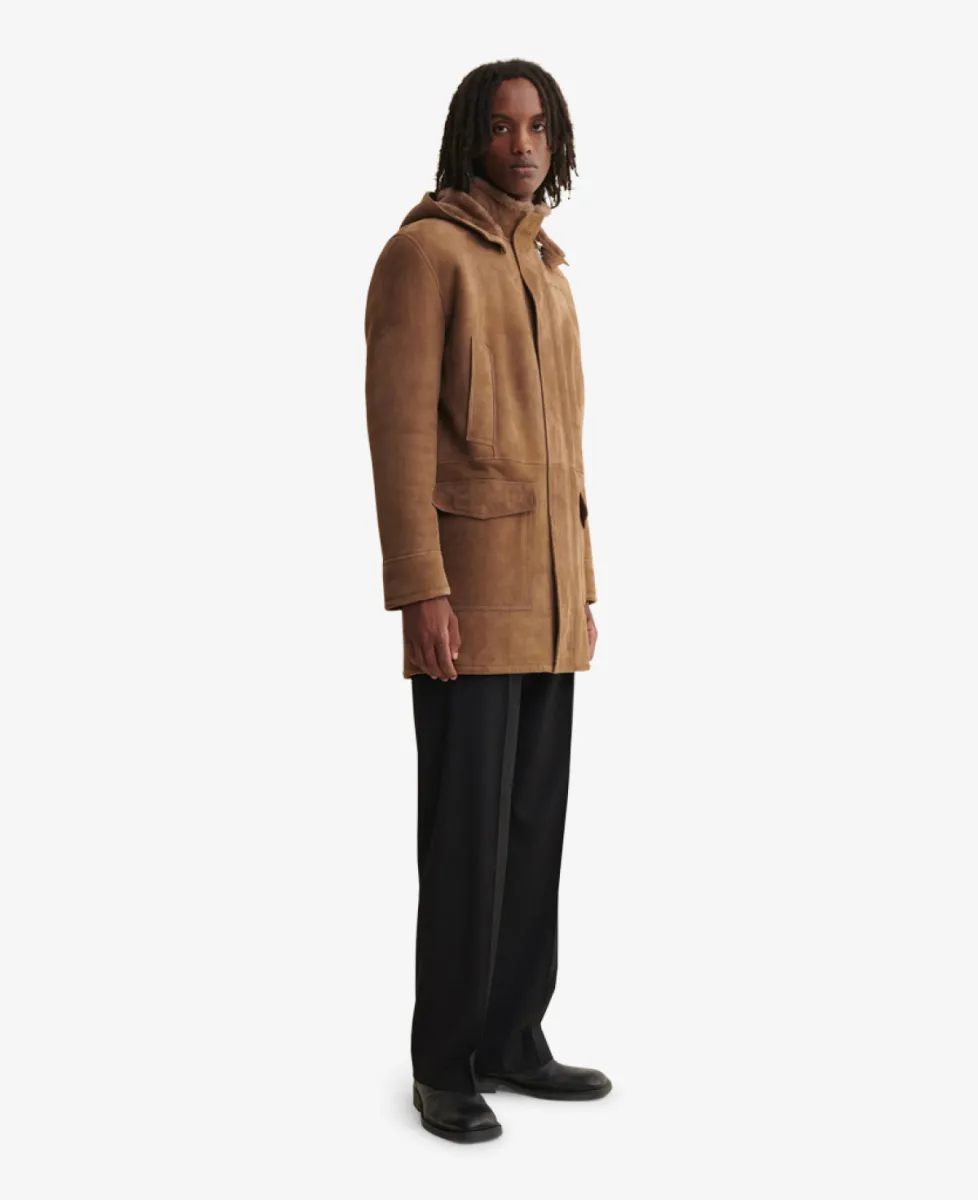 Arma Lammy Parka - Carbon Brown 4 Arma Arma Lammy Parka - Carbon Brown