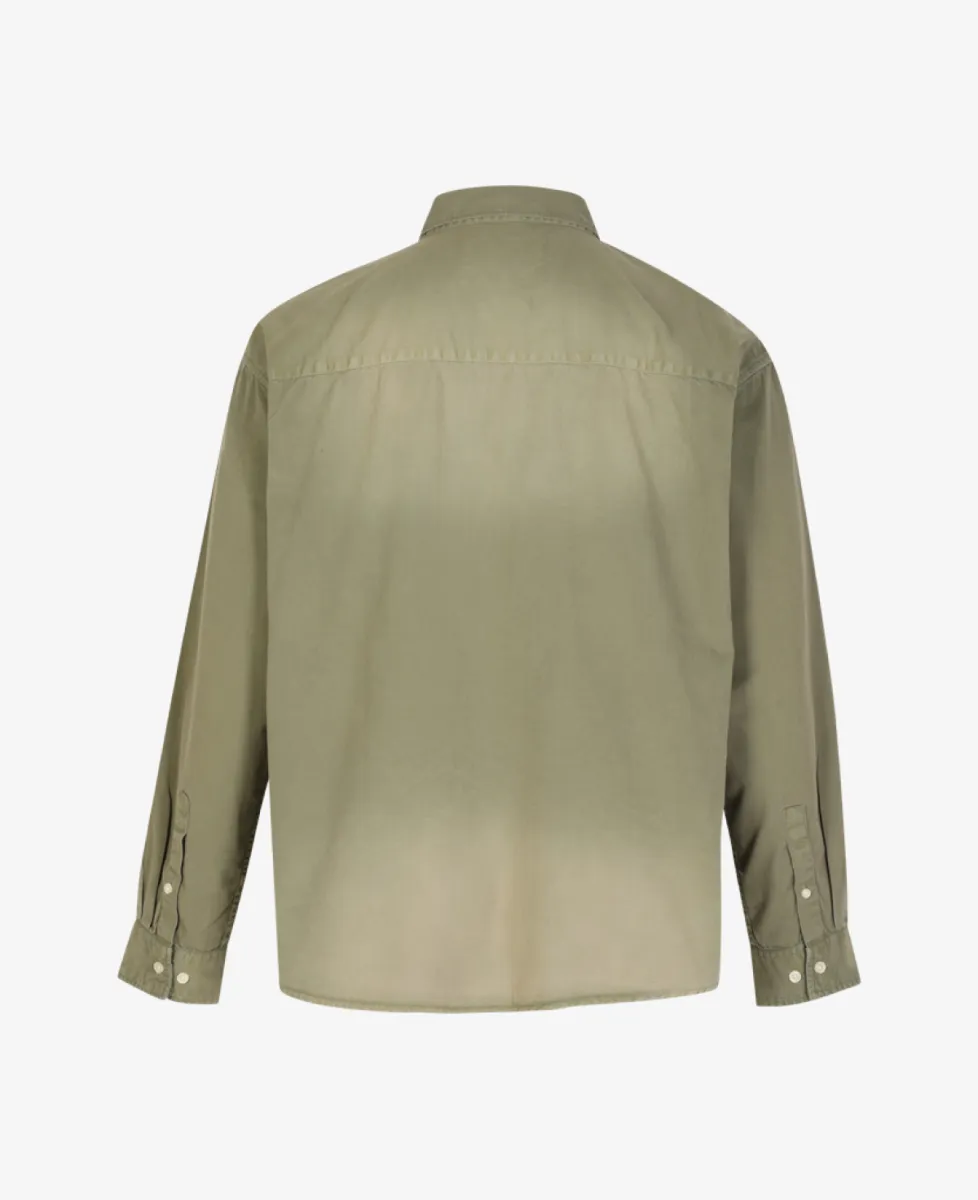 Bram's Fruit Shirt - Washed Forrest Green 4 Bram's Fruit Bram's Fruit Shirt - Washed Forrest Green