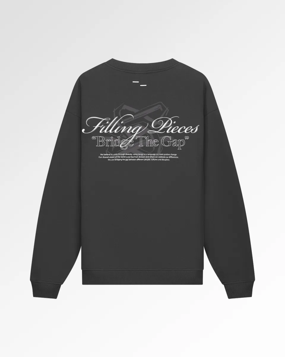 Filling Pieces Sweater - Vintage Black 2 Filling Pieces Filling Pieces Sweater - Vintage Black