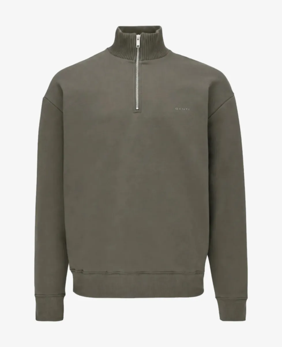 Genti Sweat Halfzip - 072 1 Genti Genti Sweat Halfzip - 072