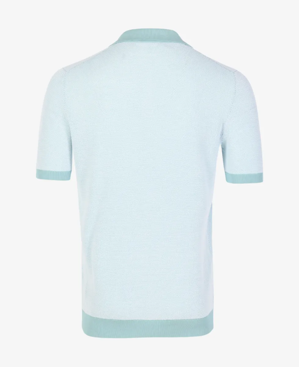 Gran Sasso polo & tshirt 57115 26901 Blauw 2 Gran Sasso Gran Sasso polo & tshirt 57115 26901 Blauw
