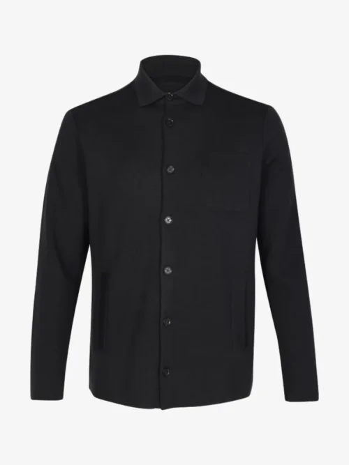Maurizio Baldassari Maurizio Baldassari Overshirt gebreid - Zwart