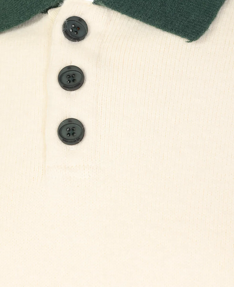 PAL Sporting Goods Trui Polokraag - Marshmallow 2 PAL Sporting Goods PAL Sporting Goods Trui Polokraag - Marshmallow