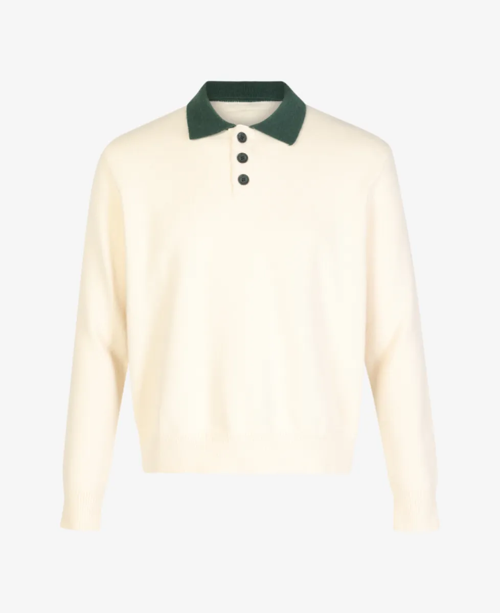 PAL Sporting Goods Trui Polokraag - Marshmallow 1 PAL Sporting Goods PAL Sporting Goods Trui Polokraag - Marshmallow