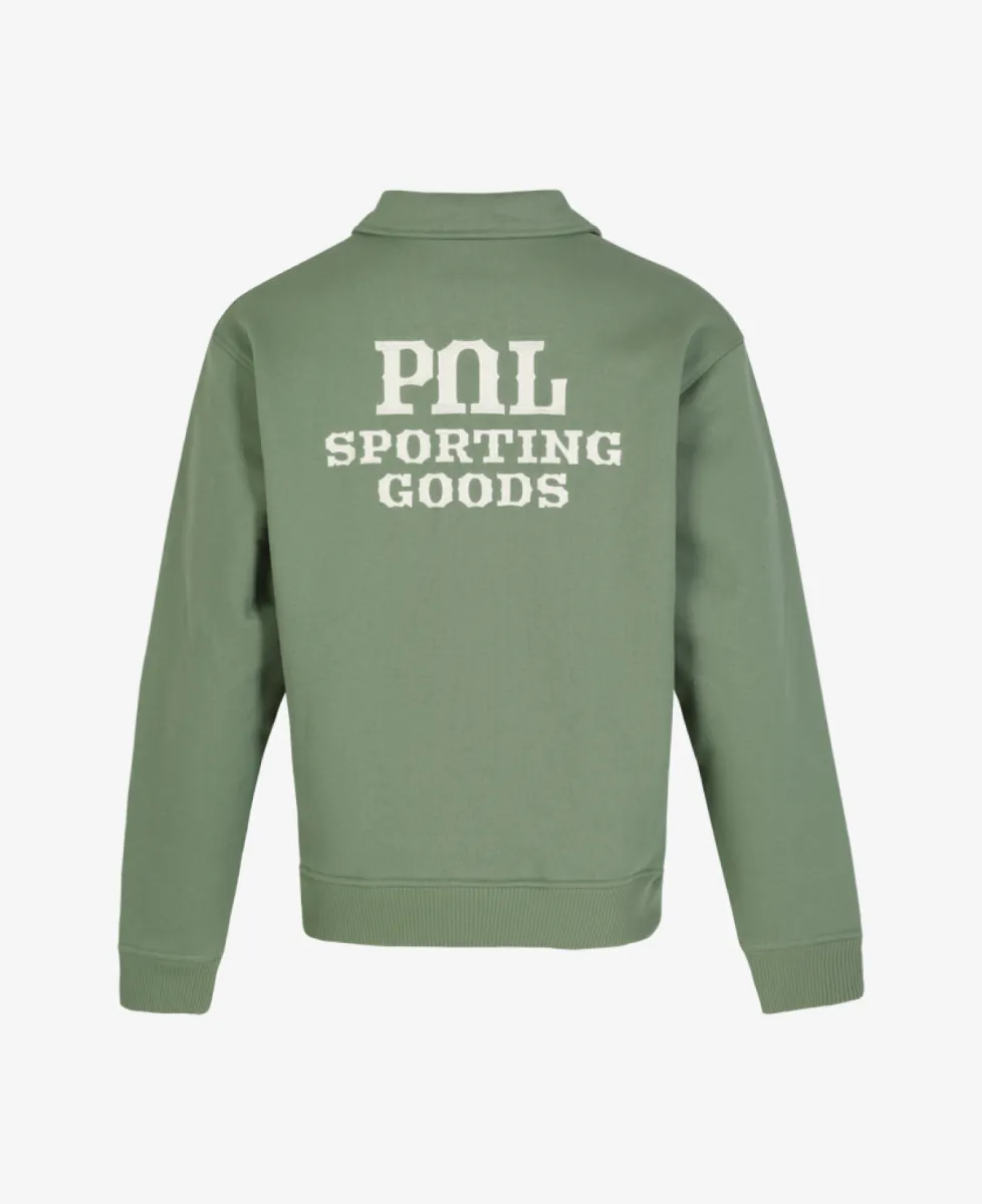 PAL Sporting Goods Polo Sweater - Green 3 PAL Sporting Goods PAL Sporting Goods Polo Sweater - Green