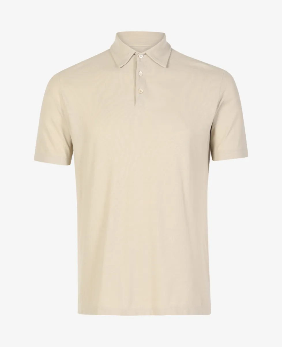 Zanone polo & tshirt Zg380 815109 Beige 1 Zanone Zanone polo & tshirt Zg380 815109 Beige