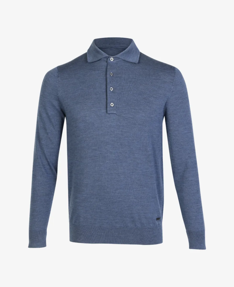 Seven Dials Polo Longsleeve - 4035 1 Seven Dials Seven Dials Polo Longsleeve - 4035