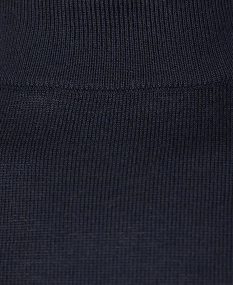 Seven Dials Trui Turtle Neck - Navy 3 Seven Dials Seven Dials Trui Turtle Neck - Navy