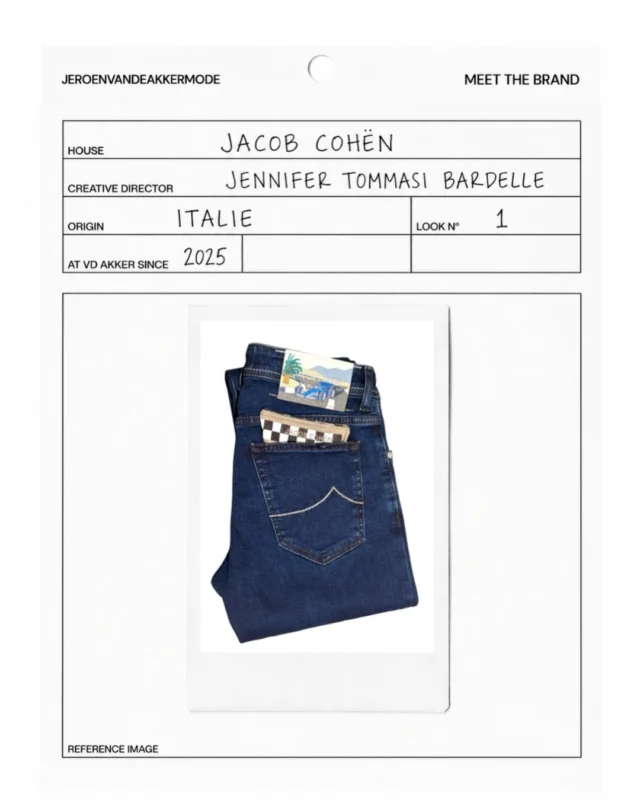 Meet the brand: Jacob Cohën. Nu al drie seizoenen verkrijgbaar bij ons in de winkel. Het merk komt uit Italië en staat, naast de uitstekende kwaliteit, bekend om zijn exclusieve edities. 
Shop online of in de winkel.